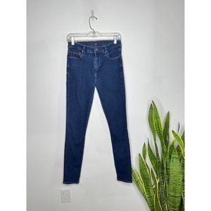 Citizens of Humanity Rocket High Rise Skinny Dark Wash 27